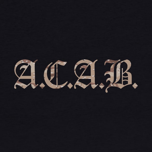 acab a.c.a.b. by BIGUP